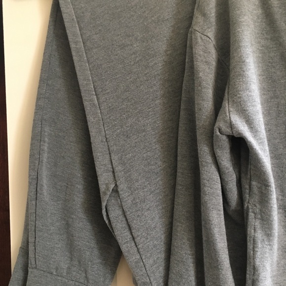 Som Weekends like new soft fleece jacket and joggers. Gray, Size M. - Picture 5 of 6